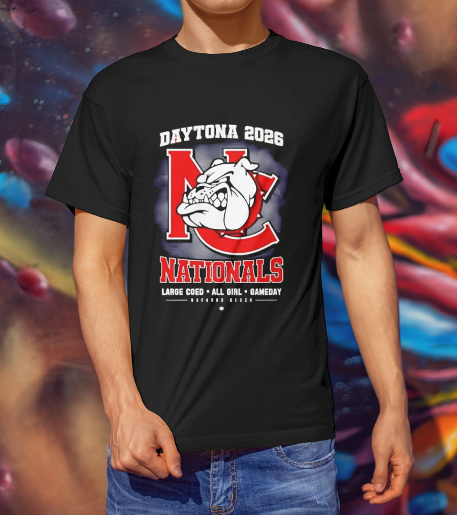 Daytona 2026 NC Nationals Large Coed All Girl Gameday T-Shirt