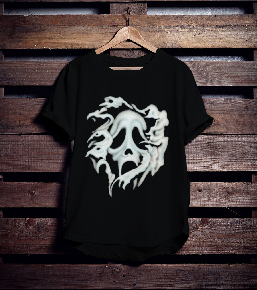 Don Toliver Scream Cactus Jack Airbrush Ghostface T-Shirt
