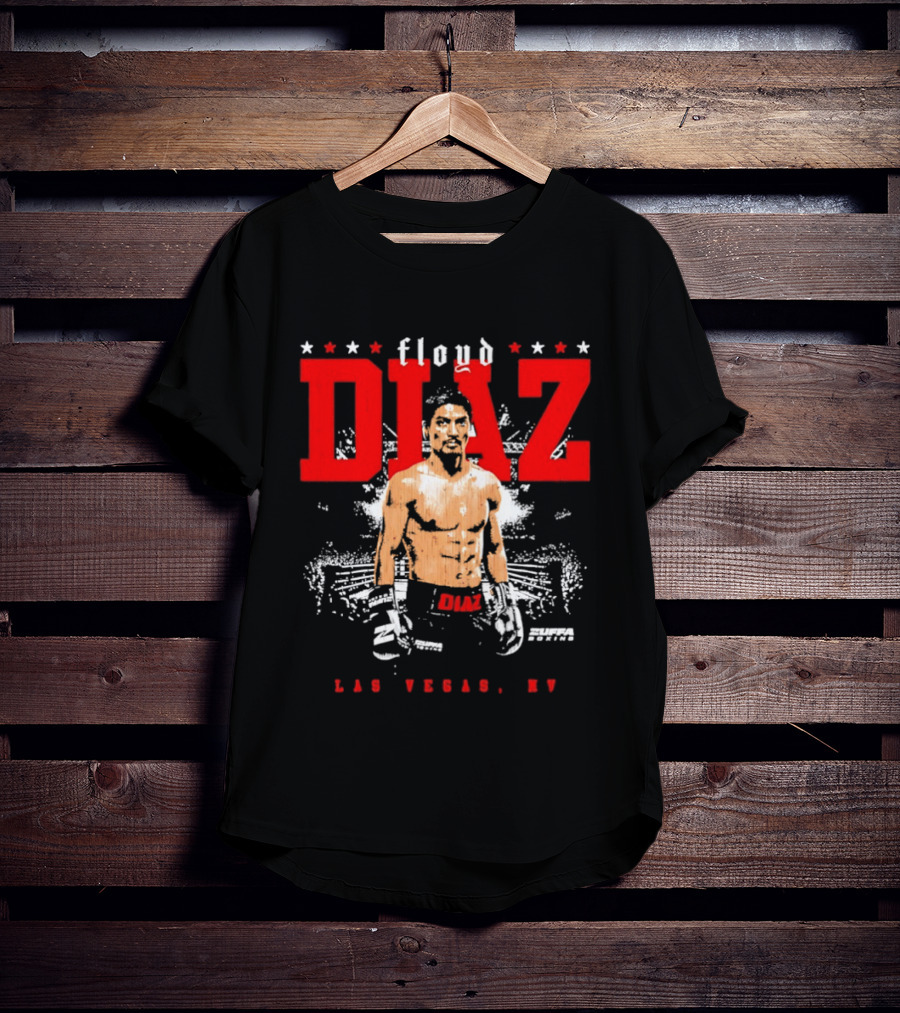 Floyd Diaz Las Vegas NV Boxing Zuffa Fighter T-Shirt