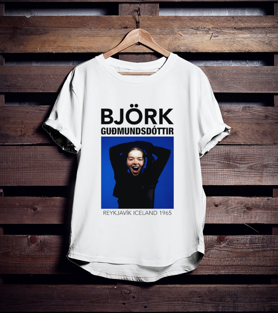 BJÖRK Guðmundsdóttir Reykjavík Iceland 1965 T-Shirt