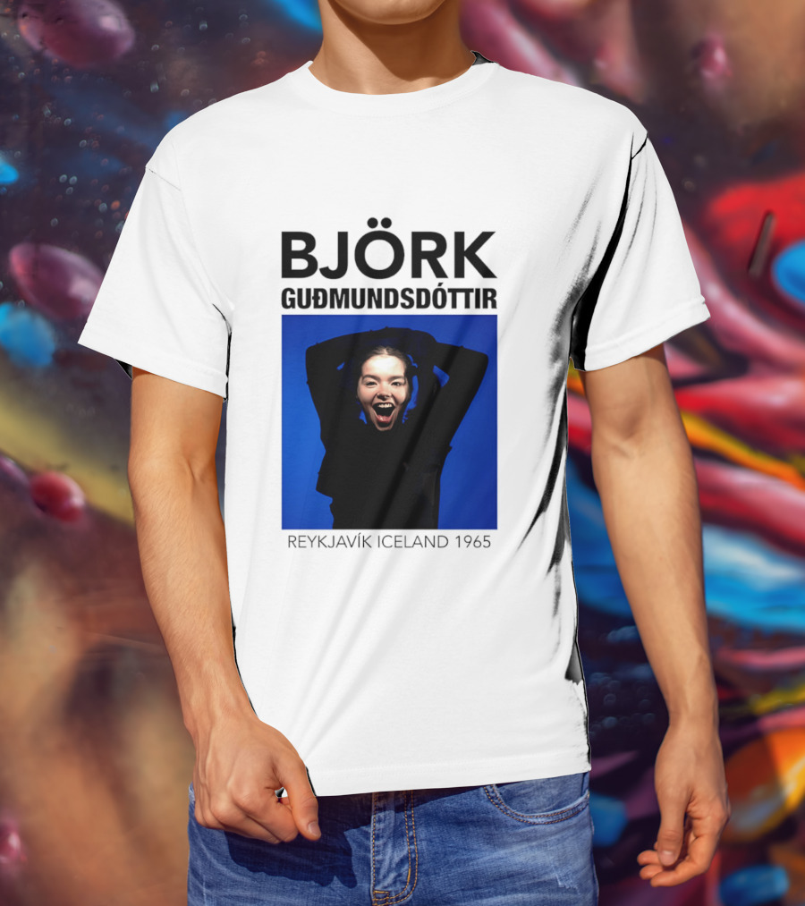 BJÖRK Guðmundsdóttir Reykjavík Iceland 1965 T-Shirt