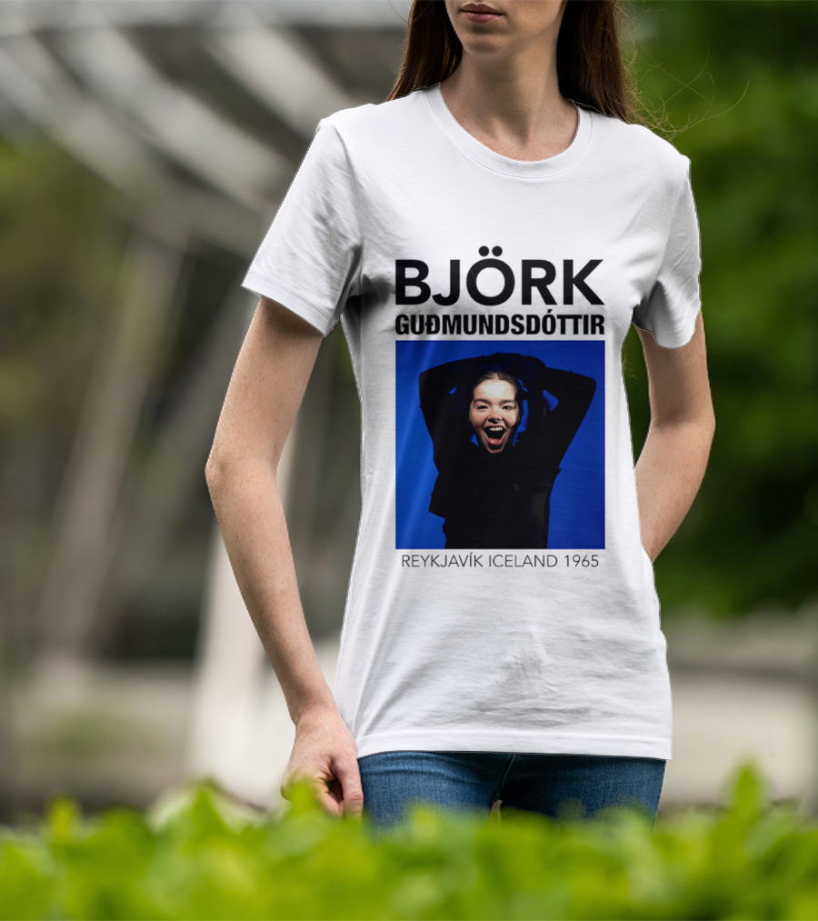 BJÖRK Guðmundsdóttir Reykjavík Iceland 1965 T-Shirt
