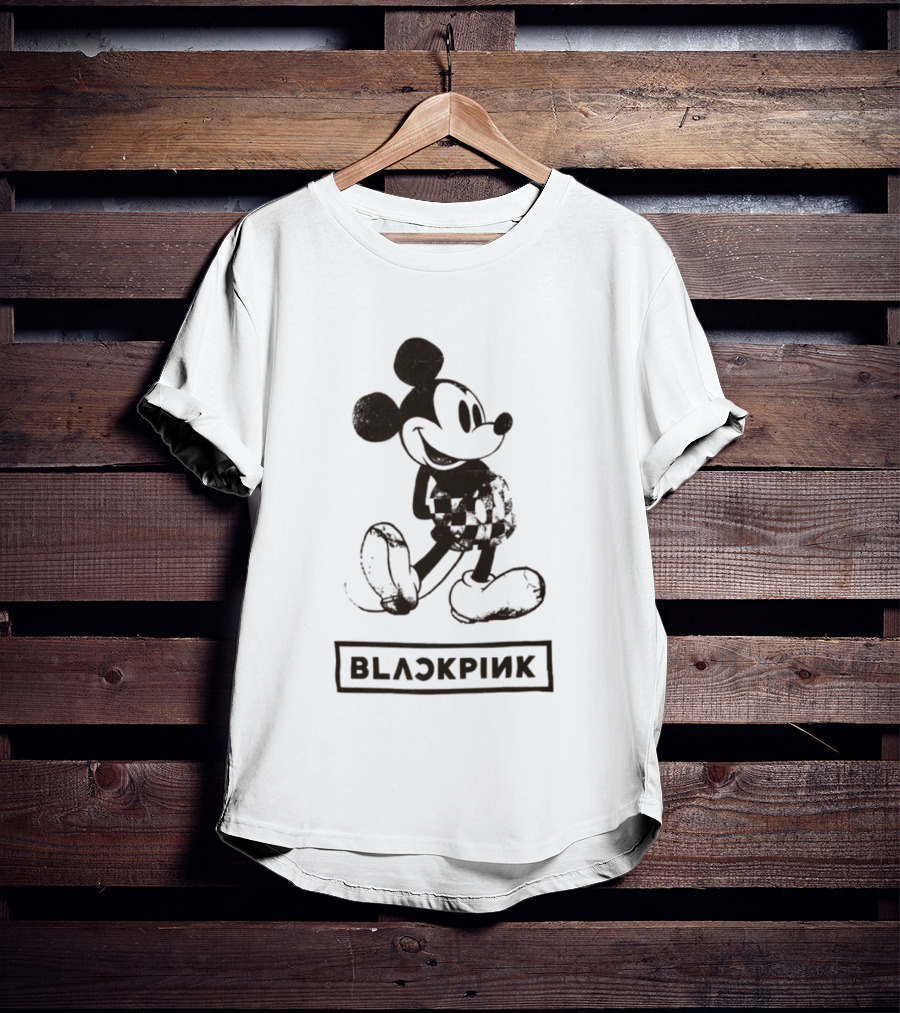 Blackpink Disney Mickey Mouse Collaboration T-Shirt