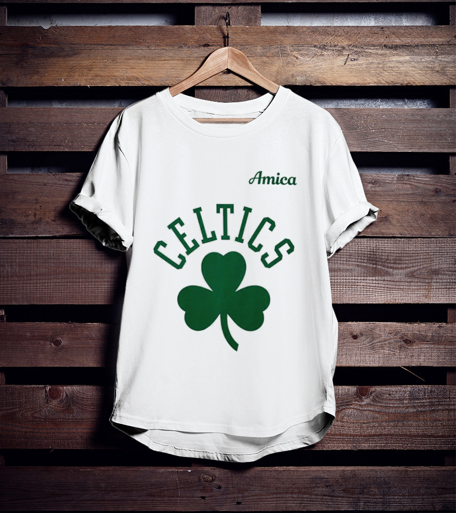 Celtics Amica Shamrock Tatum Back To 0 T-Shirt