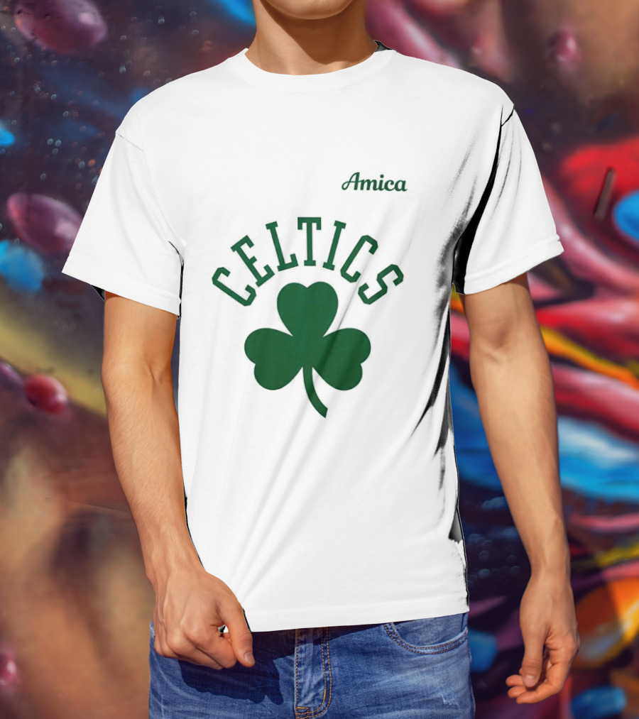 Celtics Amica Shamrock Tatum Back To 0 T-Shirt