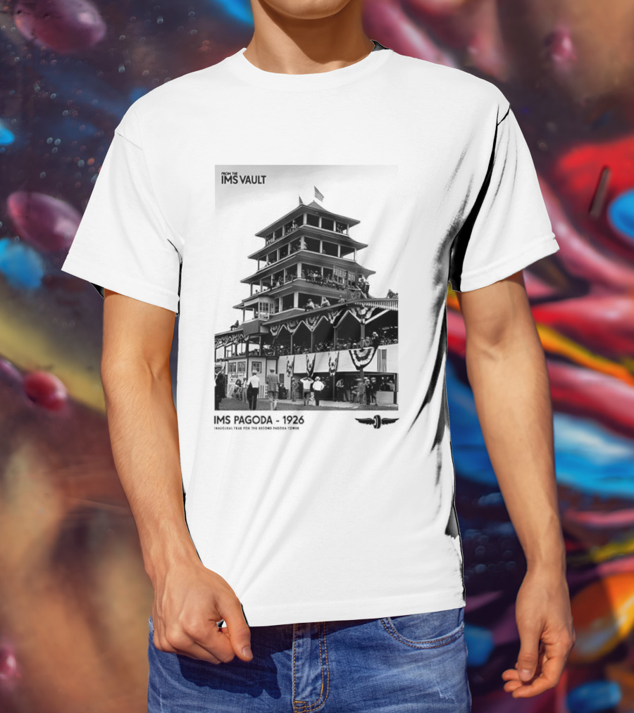 Pagoda Indianapolis Motor Speedway IMS Vault 1926 T-Shirt