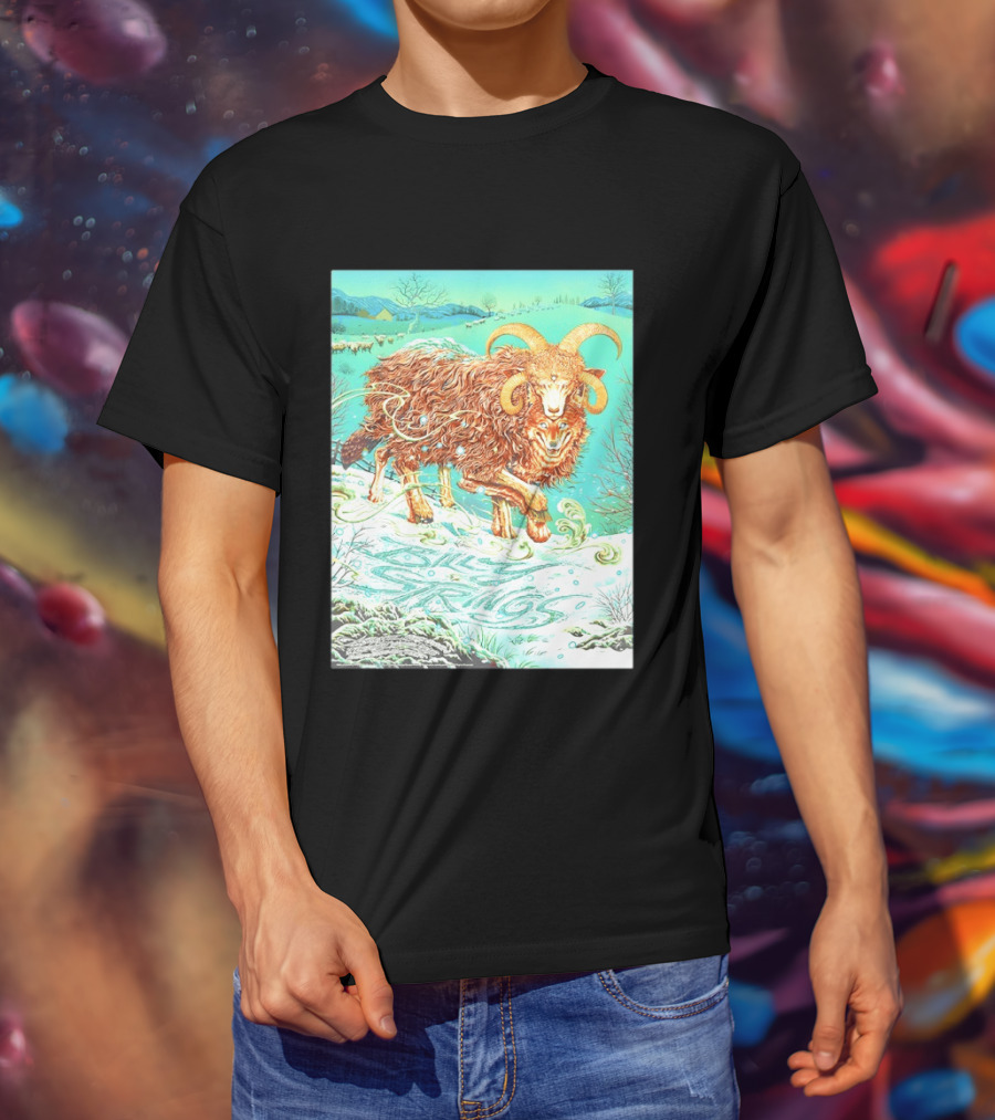 Billy Strings Asheville North Carolina 2026 Sheep Face T-Shirt