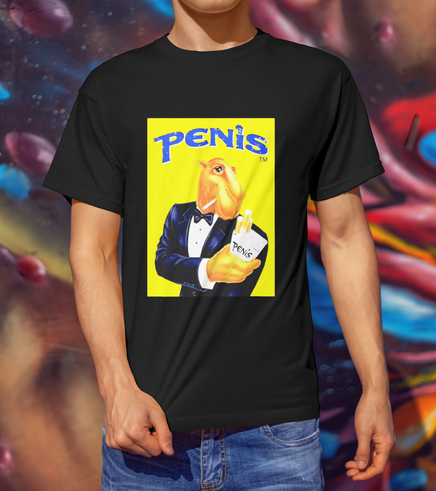 Penis Camel Smoking Meme T-Shirt