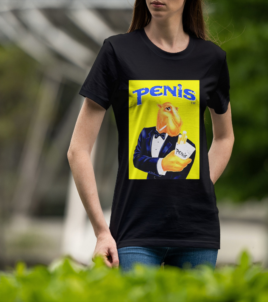 Penis Camel Smoking Meme T-Shirt