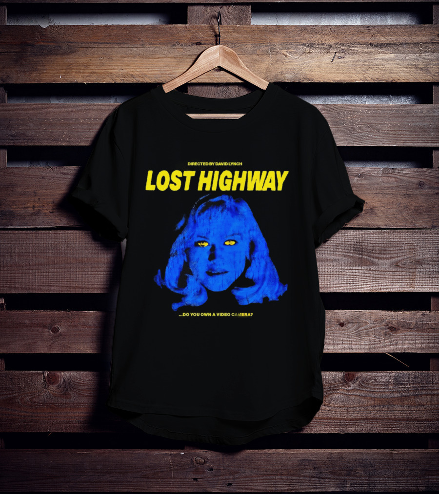 Lost Highway David Lynch Film Blue Face T-Shirt