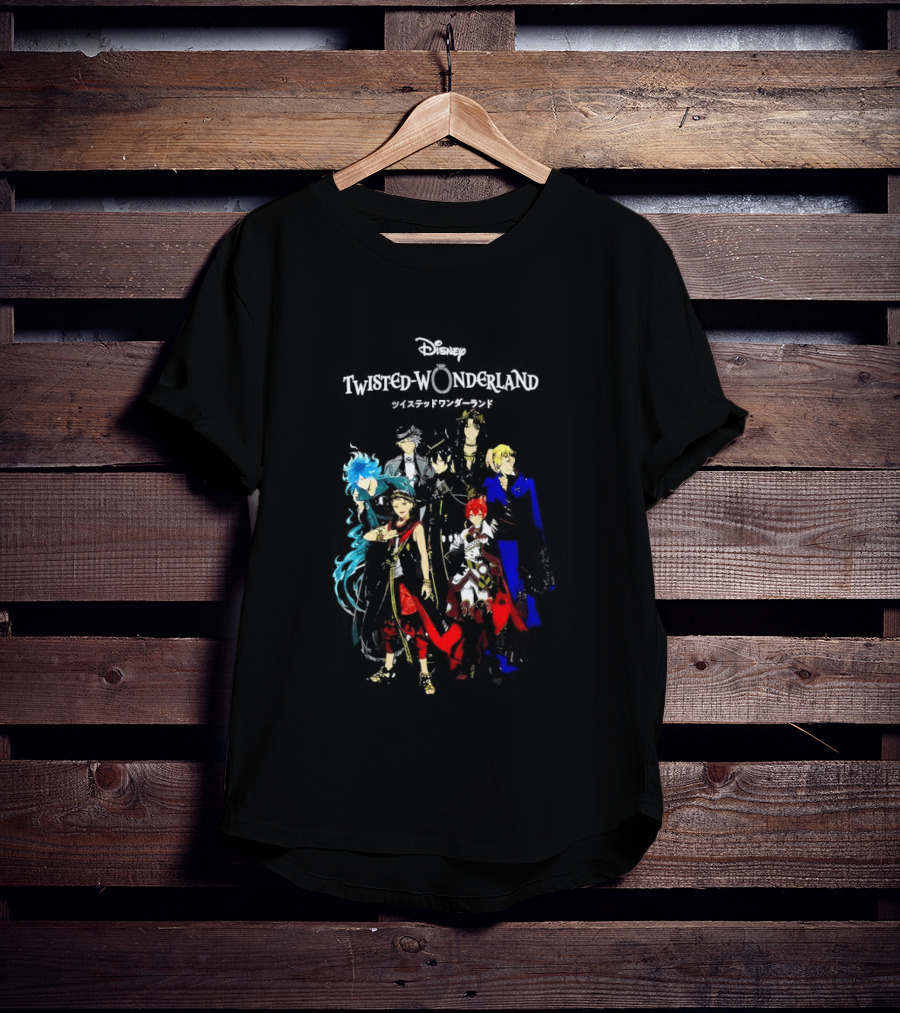 Twisted Wonderland Disney Character Ensemble Artistry T-Shirt