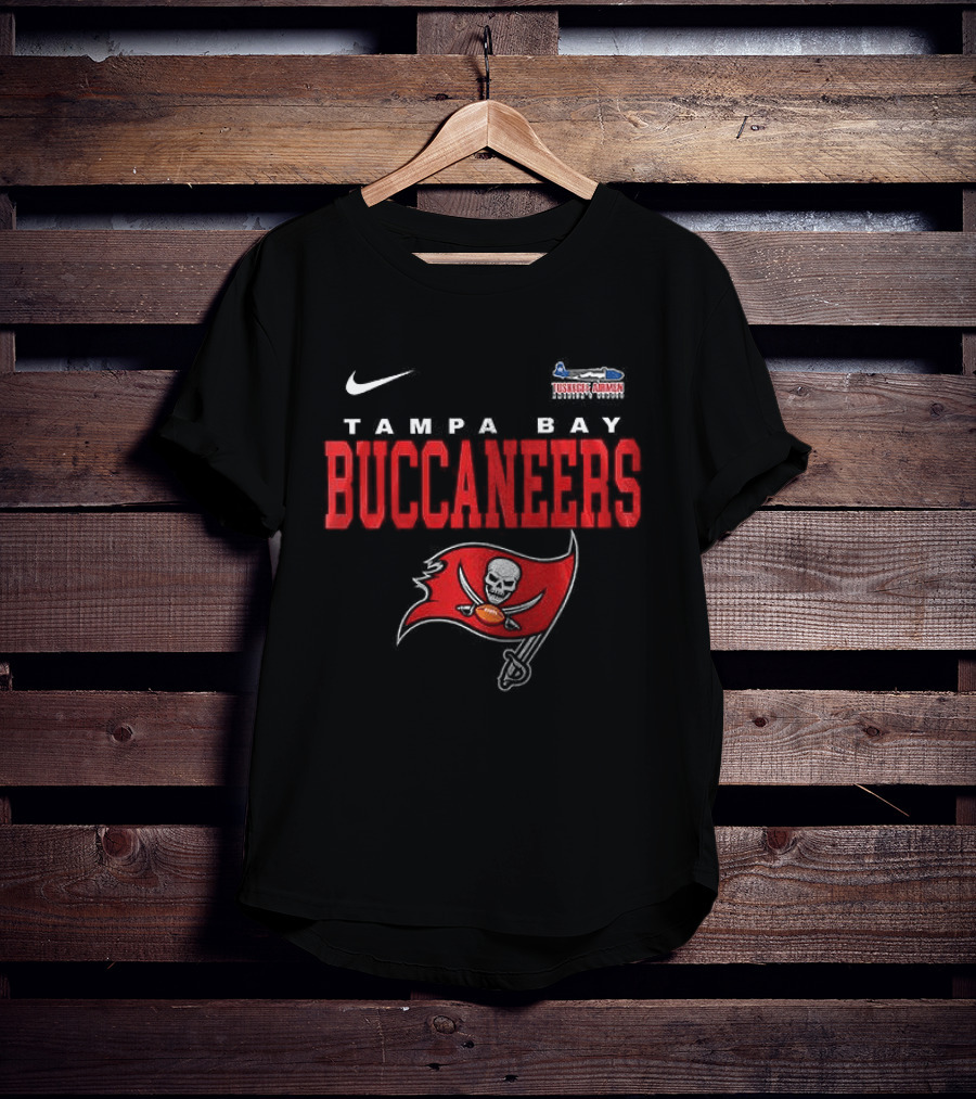 Tampa Bay Buccaneers Tuskegee Airmen Redtails Collaboration Nike T-Shirt