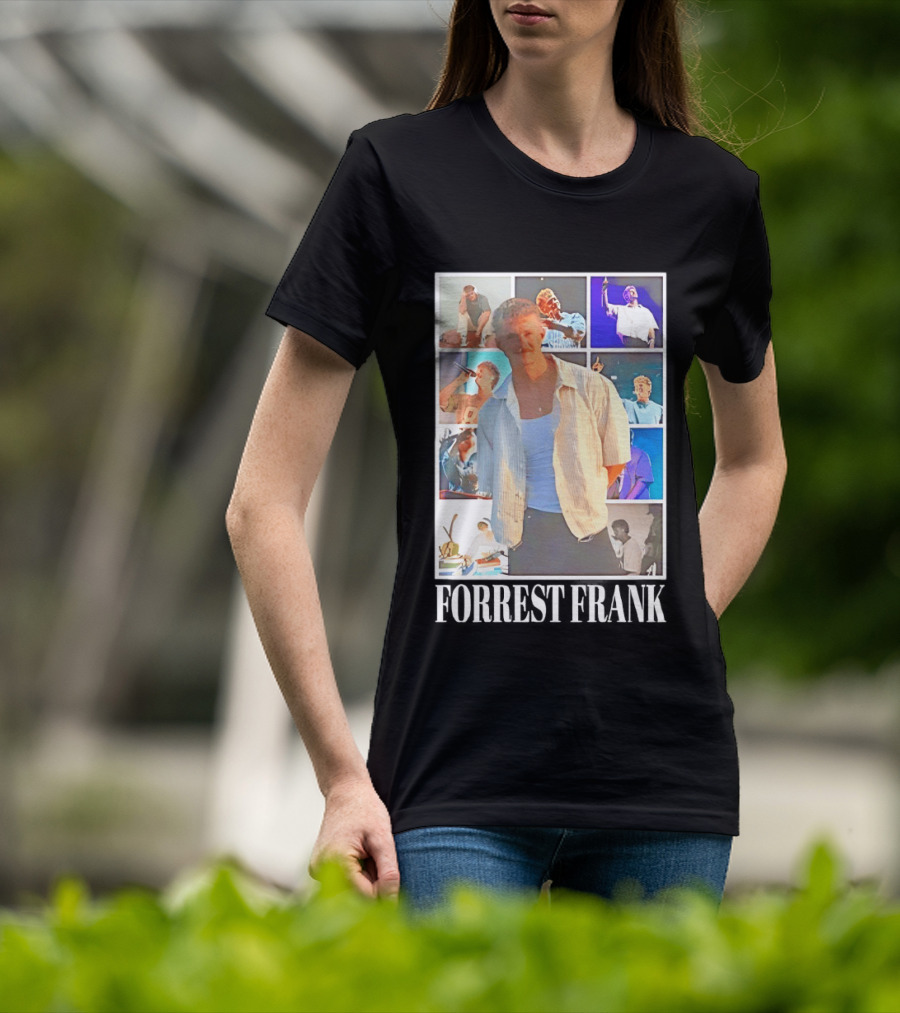 Forrest Frank Tour 2023 Live Performance Collage T-Shirt