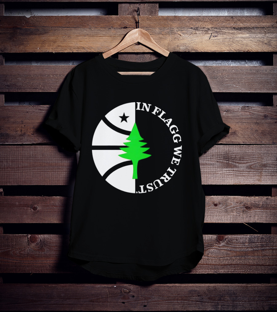 Naji Marshall In Flagg We Trust Basketball Tree Star T-Shirt