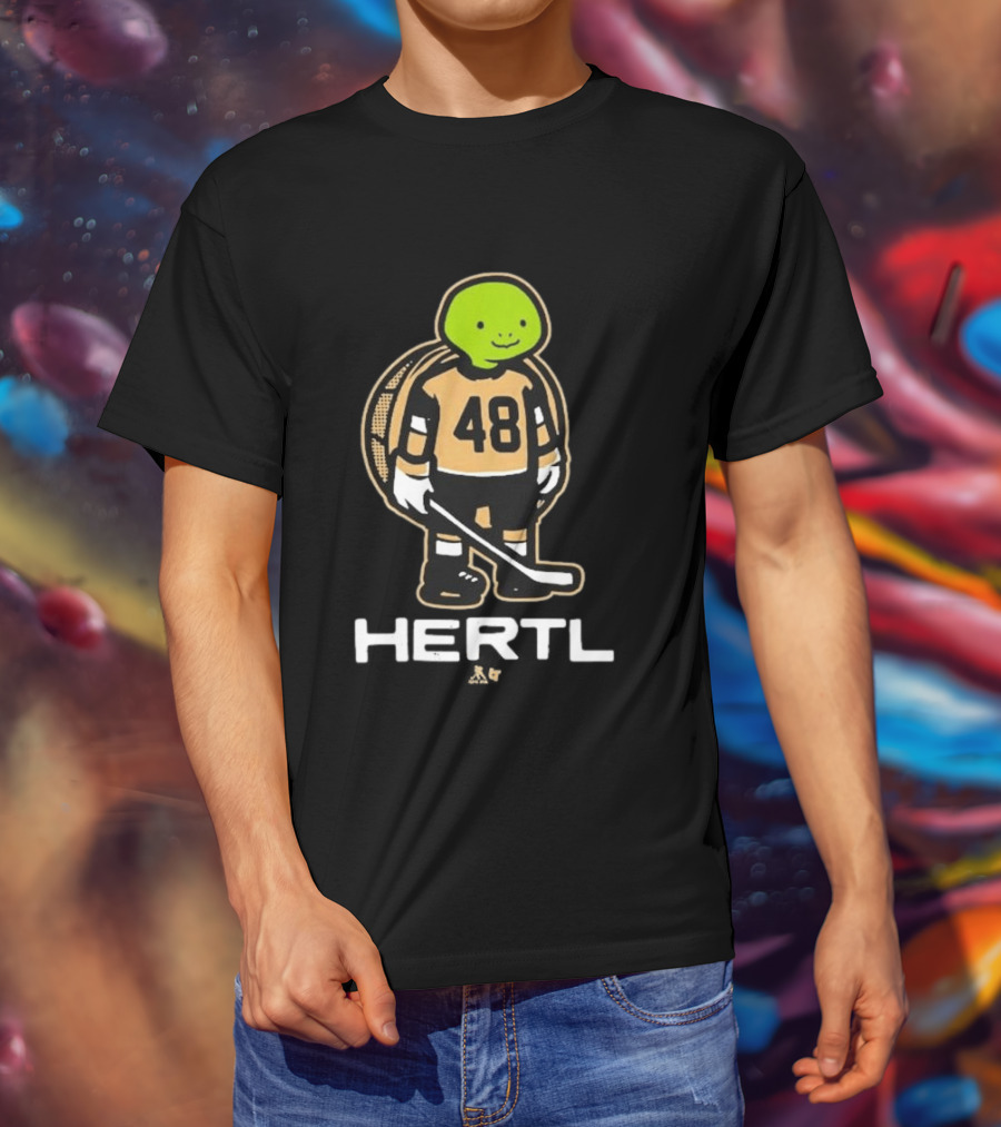 Tomas Hertl 48 Turtle Hockey Player T-Shirt