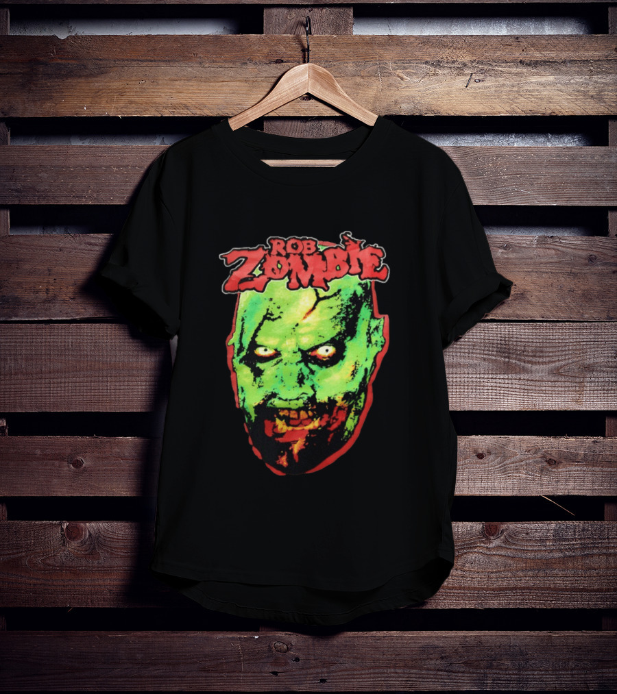Rob Zombie Bring Out Your Dead Green Zombie Head T-Shirt