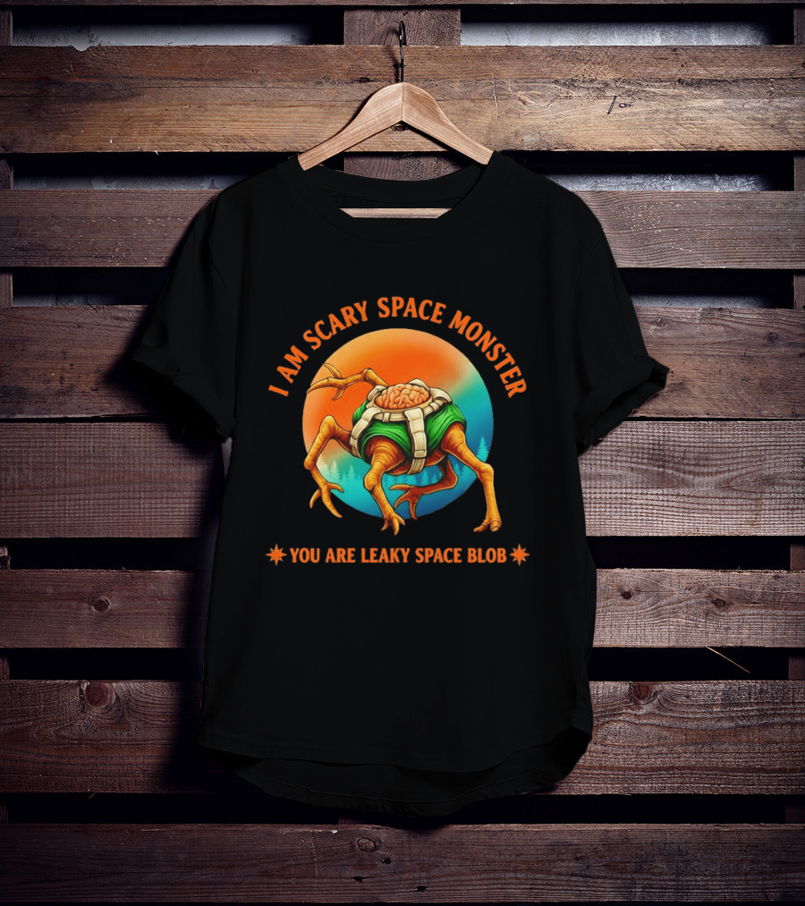 Rocky Project Hail Mary I Am Scary Space Monster You Are Leaky Space Blob T-Shirt