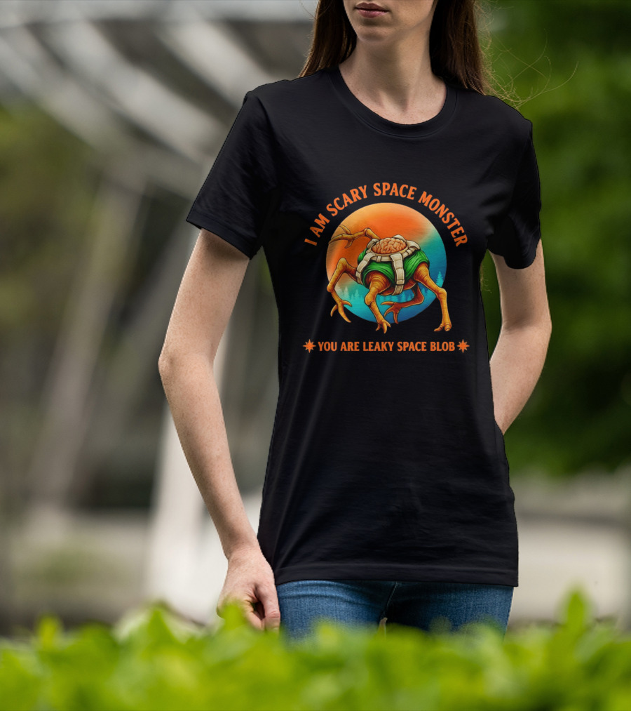 Rocky Project Hail Mary I Am Scary Space Monster You Are Leaky Space Blob T-Shirt
