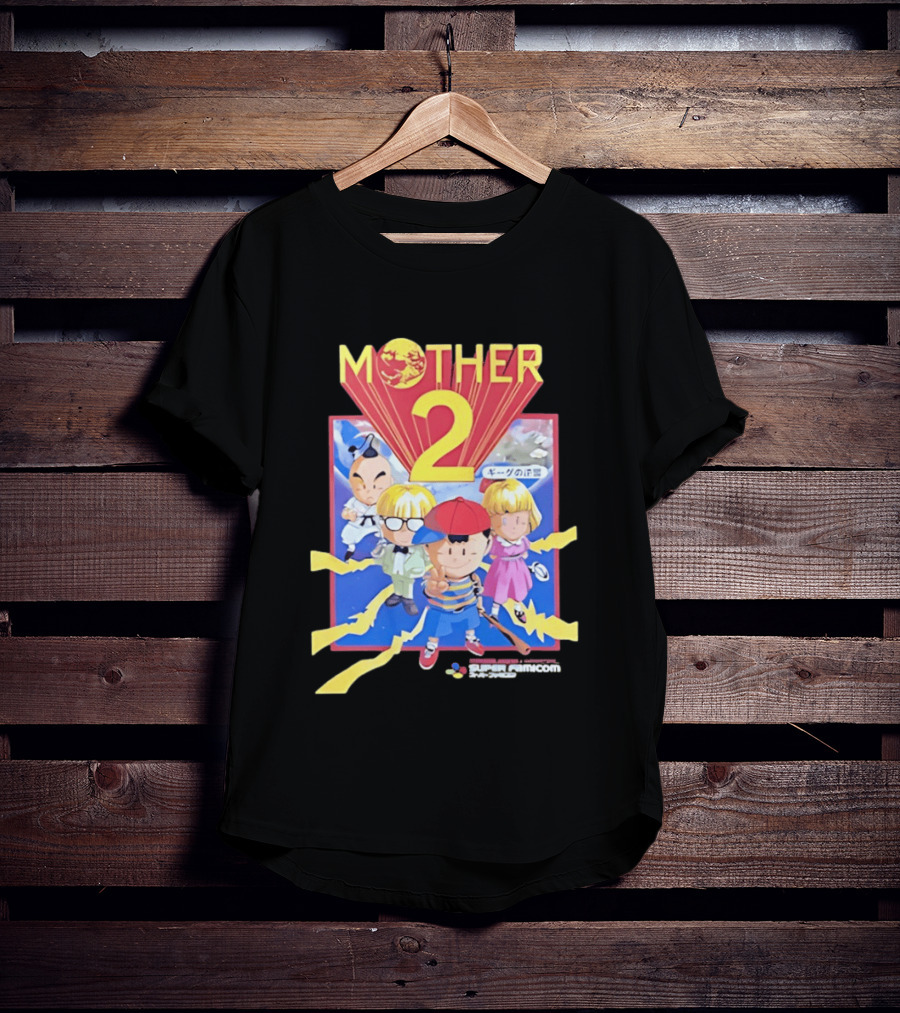 Mother 2 EarthBound Super Famicom Characters Japan T-Shirt