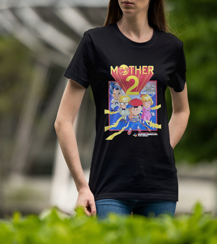 Mother 2 EarthBound Super Famicom Characters Japan T-Shirt
