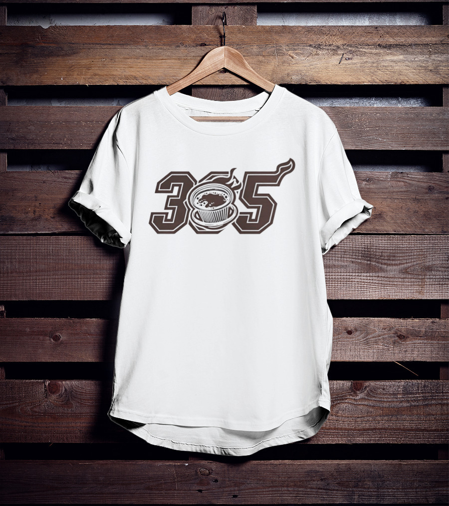 Coffee Cup 305 Steaming T-Shirt