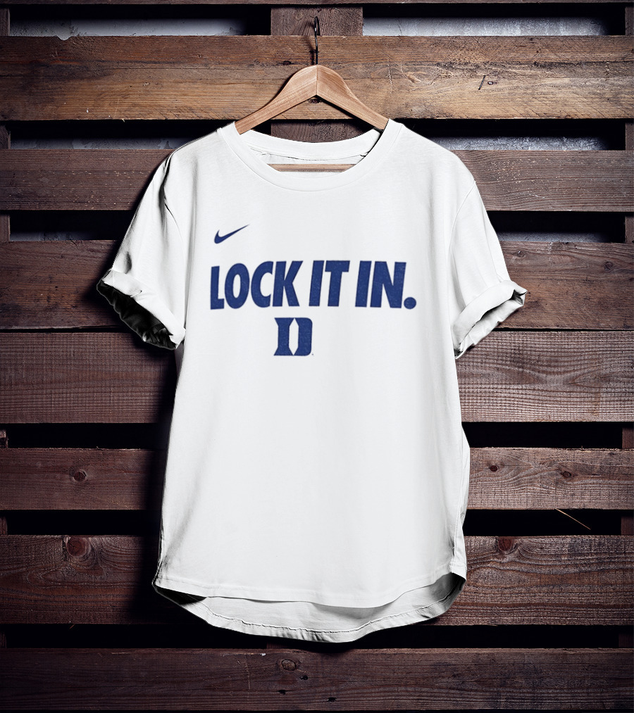 Nike Lock It In Duke Blue Devils 2026 NCAA T-Shirt