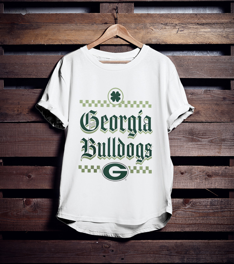 Georgia Bulldogs Lucky St Patrick's Day 2026 T-Shirt