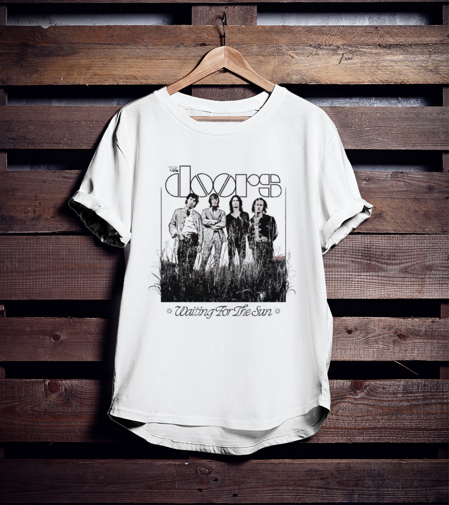 The Doors Waiting For The Sun Album Cover T-Shirt