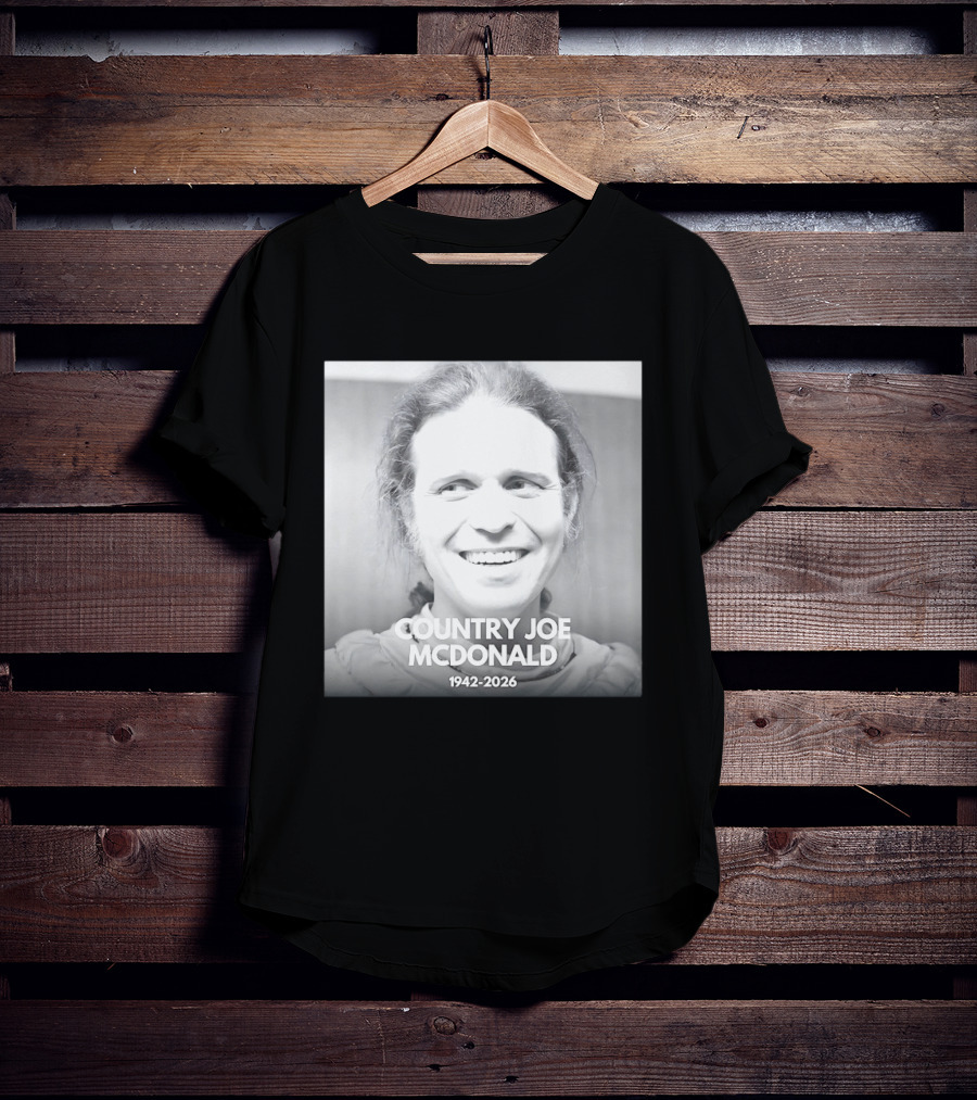 Country Joe Mcdonald 1942 2026 T-Shirt