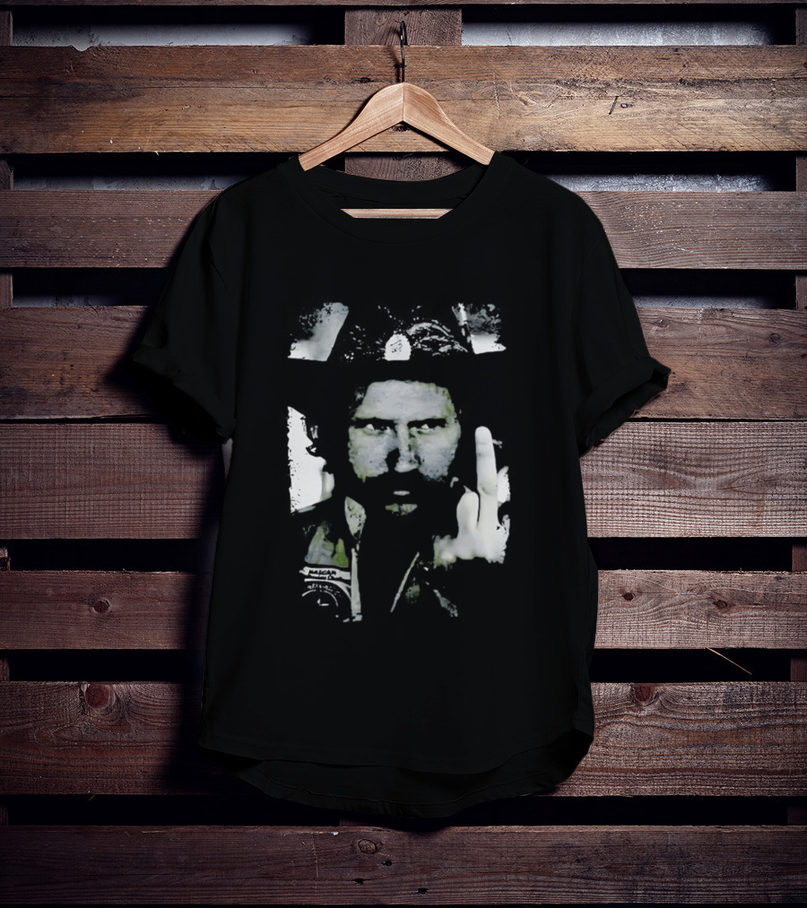 Dale Earnhardt Racing Iconic Gesture Nascar Legend T-Shirt