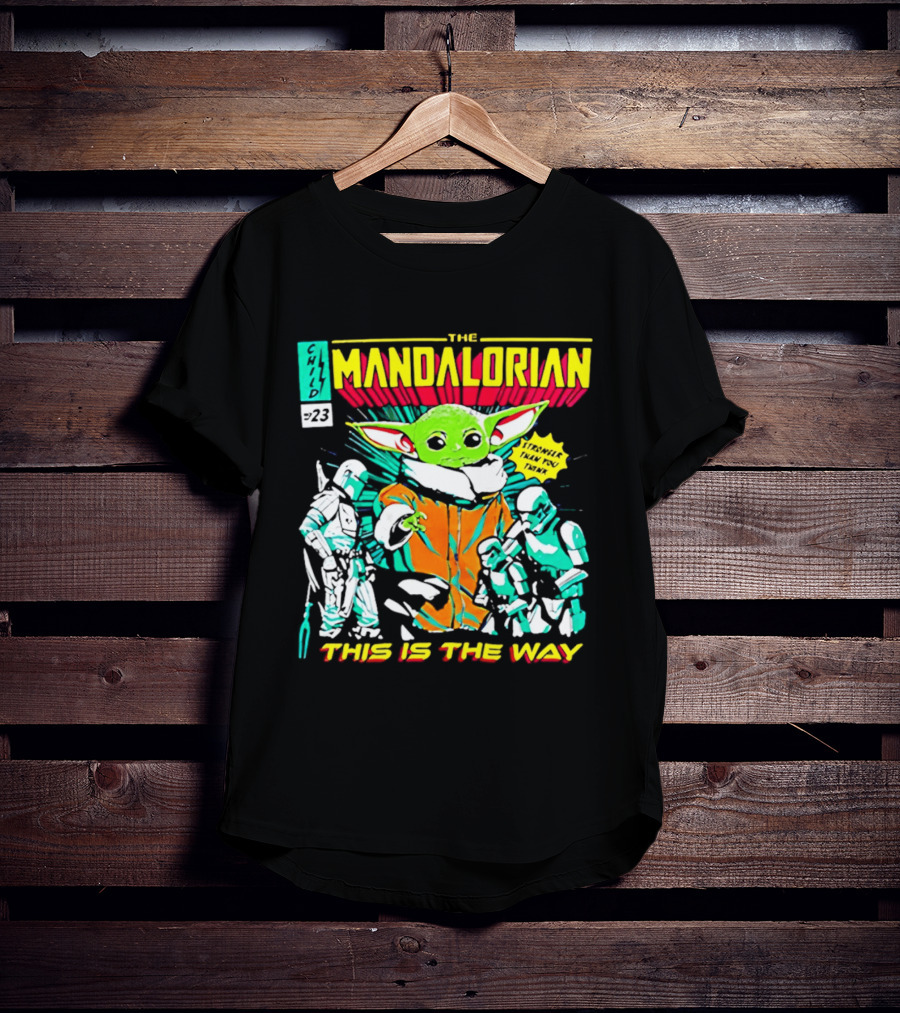 The Mandalorian Baby Yoda This Is The Way Comic Issue 29 T-Shirt