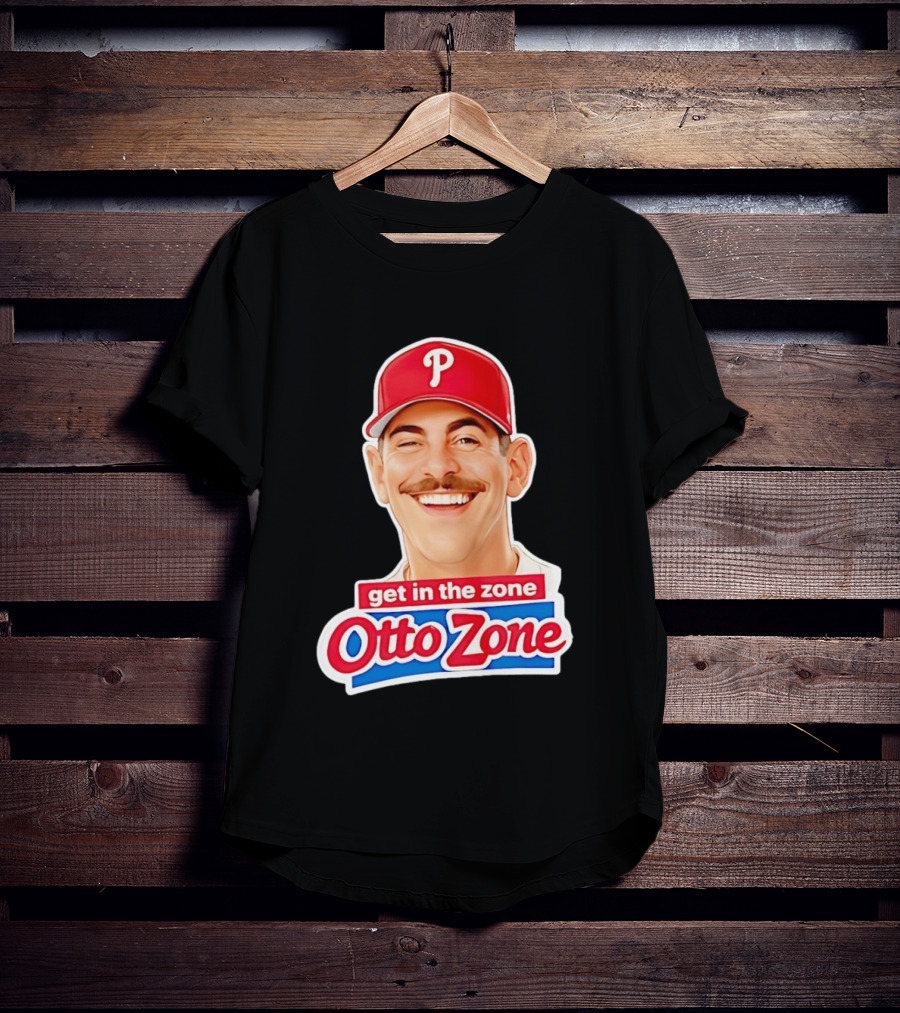 Philadelphia Phillies Mike Schmidt Get In The Zone Otto Zone T-Shirt