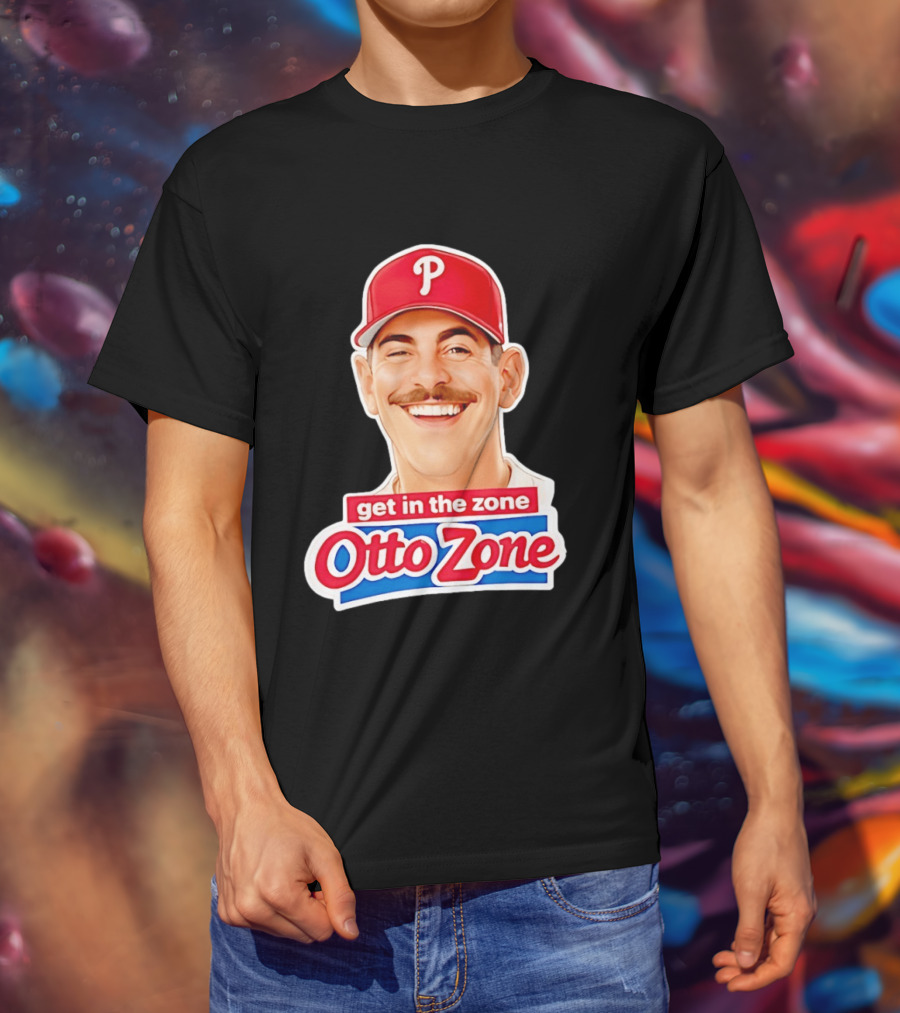 Philadelphia Phillies Mike Schmidt Get In The Zone Otto Zone T-Shirt