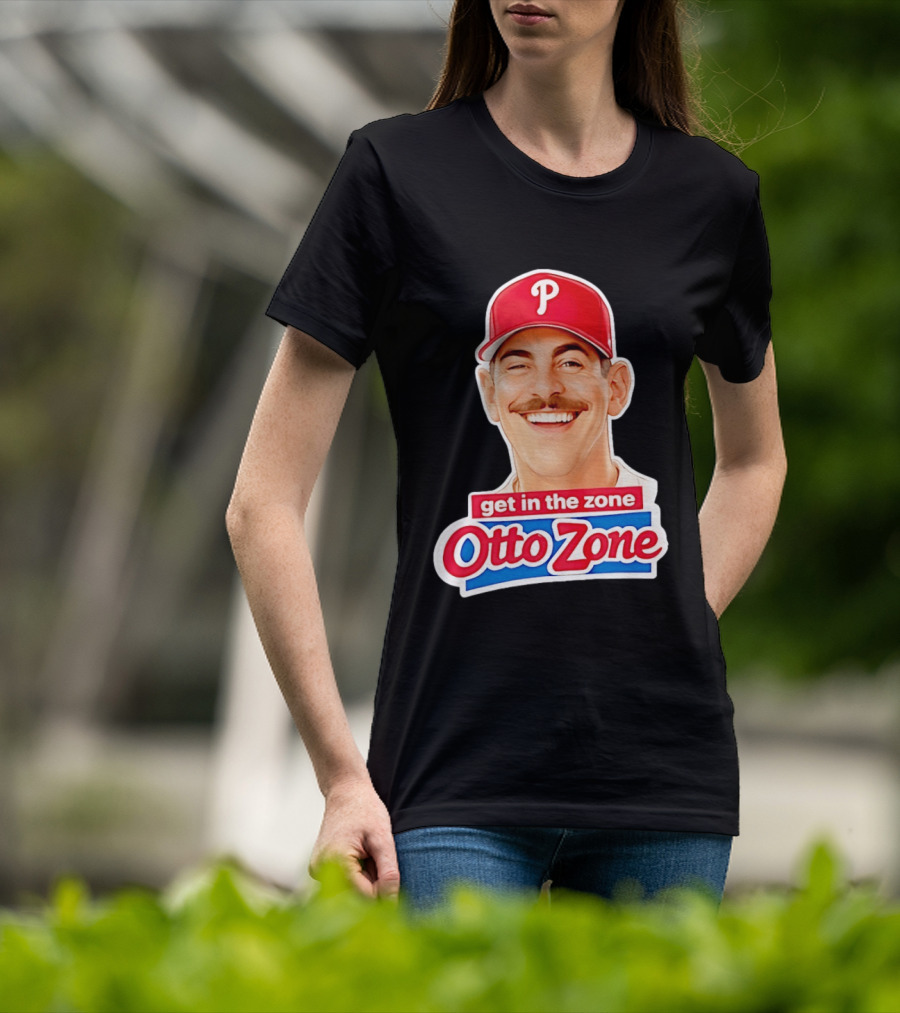 Philadelphia Phillies Mike Schmidt Get In The Zone Otto Zone T-Shirt