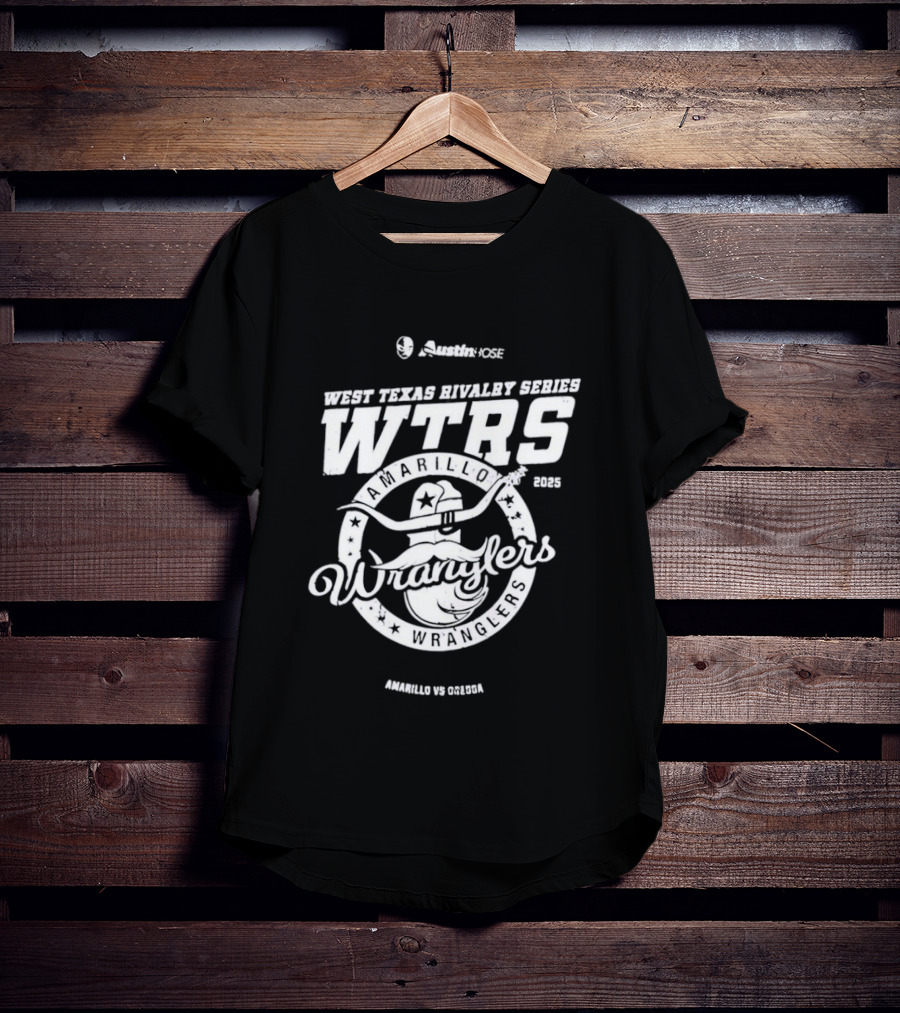 West Texas Rivalry Series WTRS Amarillo Wranglers 2025 AMARILLO VS COLORADO T-Shirt