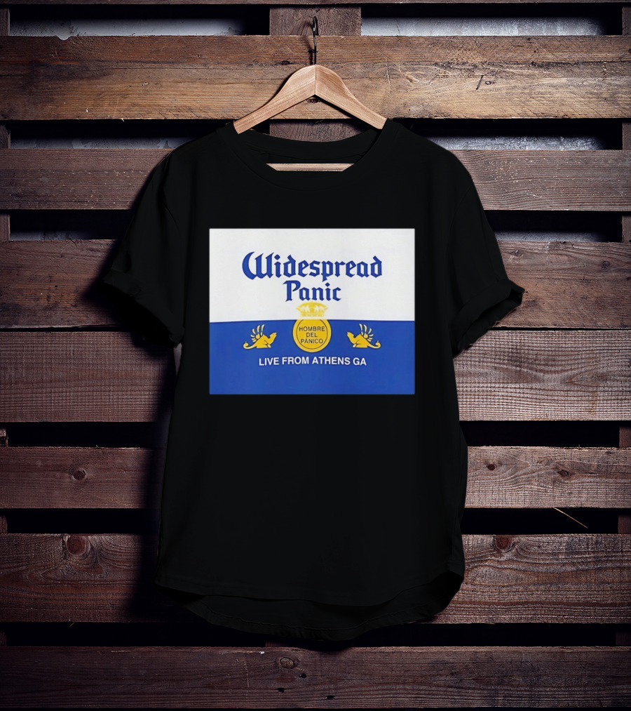 Widespread Panic Hombre Del Panico Live From Athens GA T-Shirt