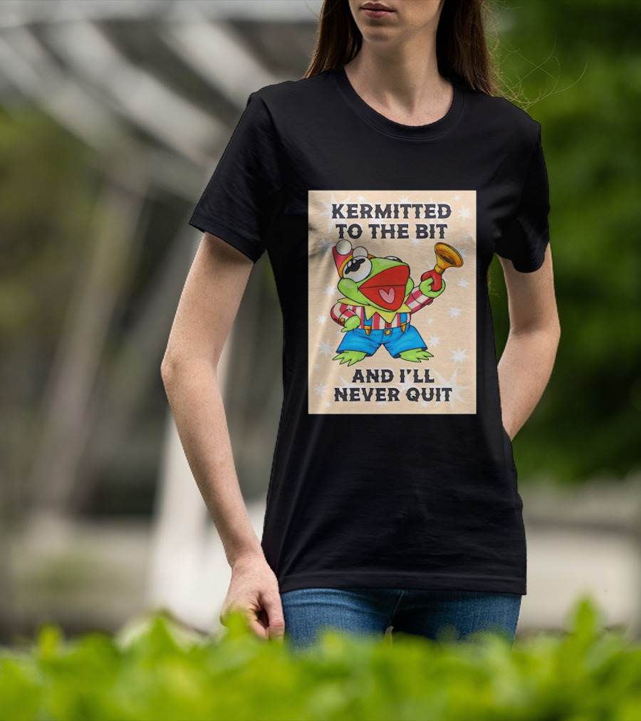 Kermit Frog Clown Outfit Kermitted To The Bit And I'll Never Quit T-Shirt