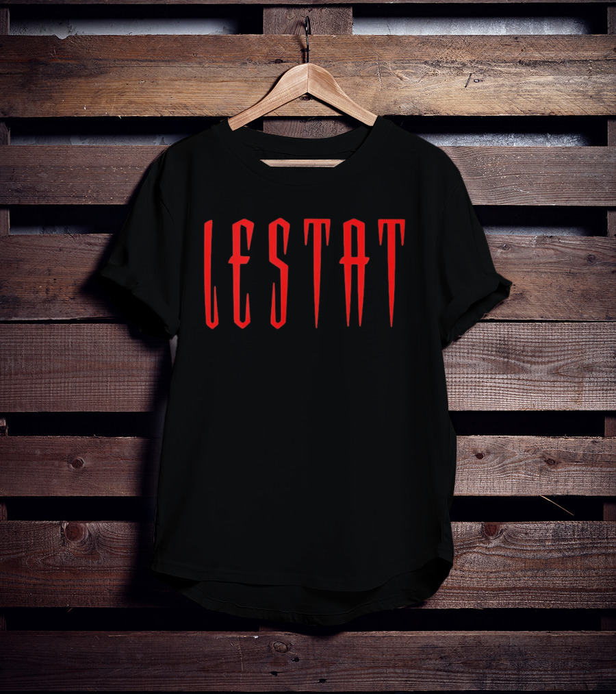 Lestat De Lioncourt Vampire Chronicles Dripping Red Font T-Shirt