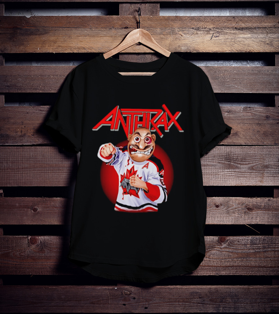 Anthrax Hockey Jersey With Mad T-Shirt