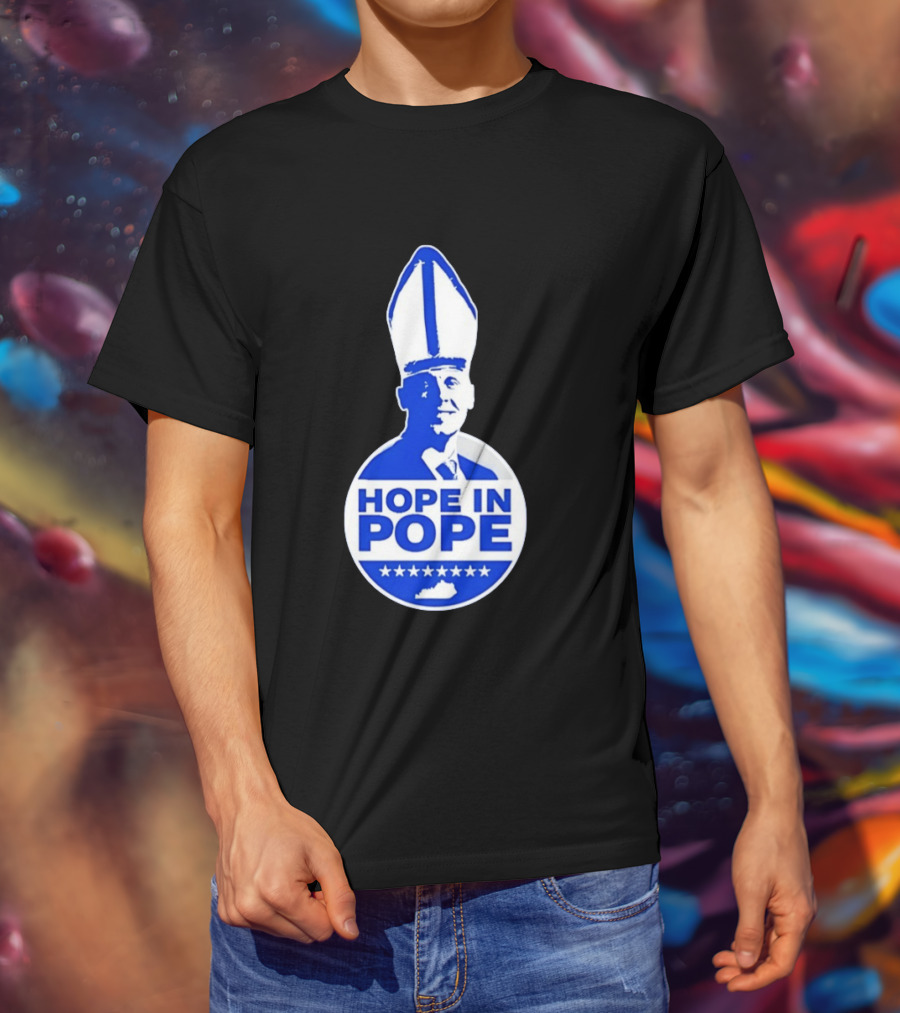 Hope In Pope Kentucky Wildcats Baseball Fan T-Shirt