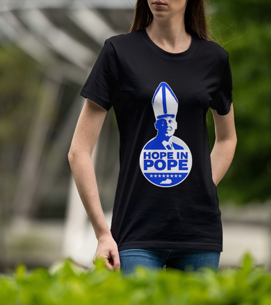 Hope In Pope Kentucky Wildcats Baseball Fan T-Shirt