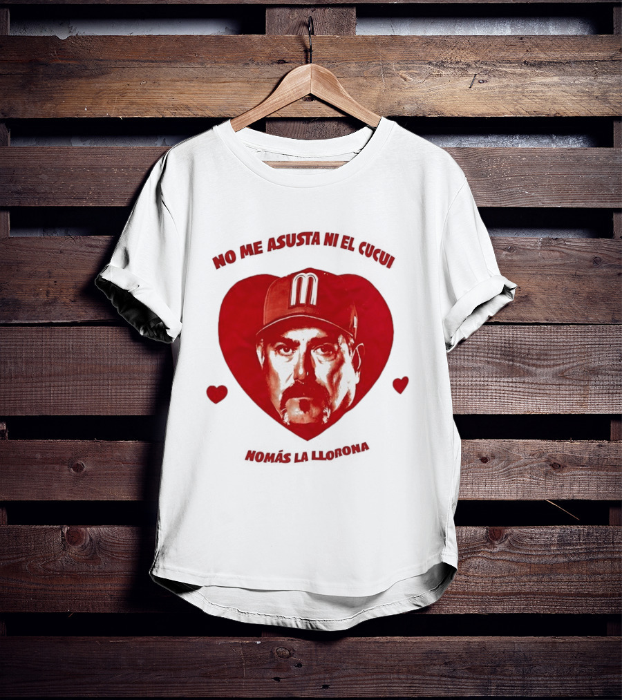 Benji Gil No Me Asusta Ni El Cucui Corazón Valle Duendos T-Shirt