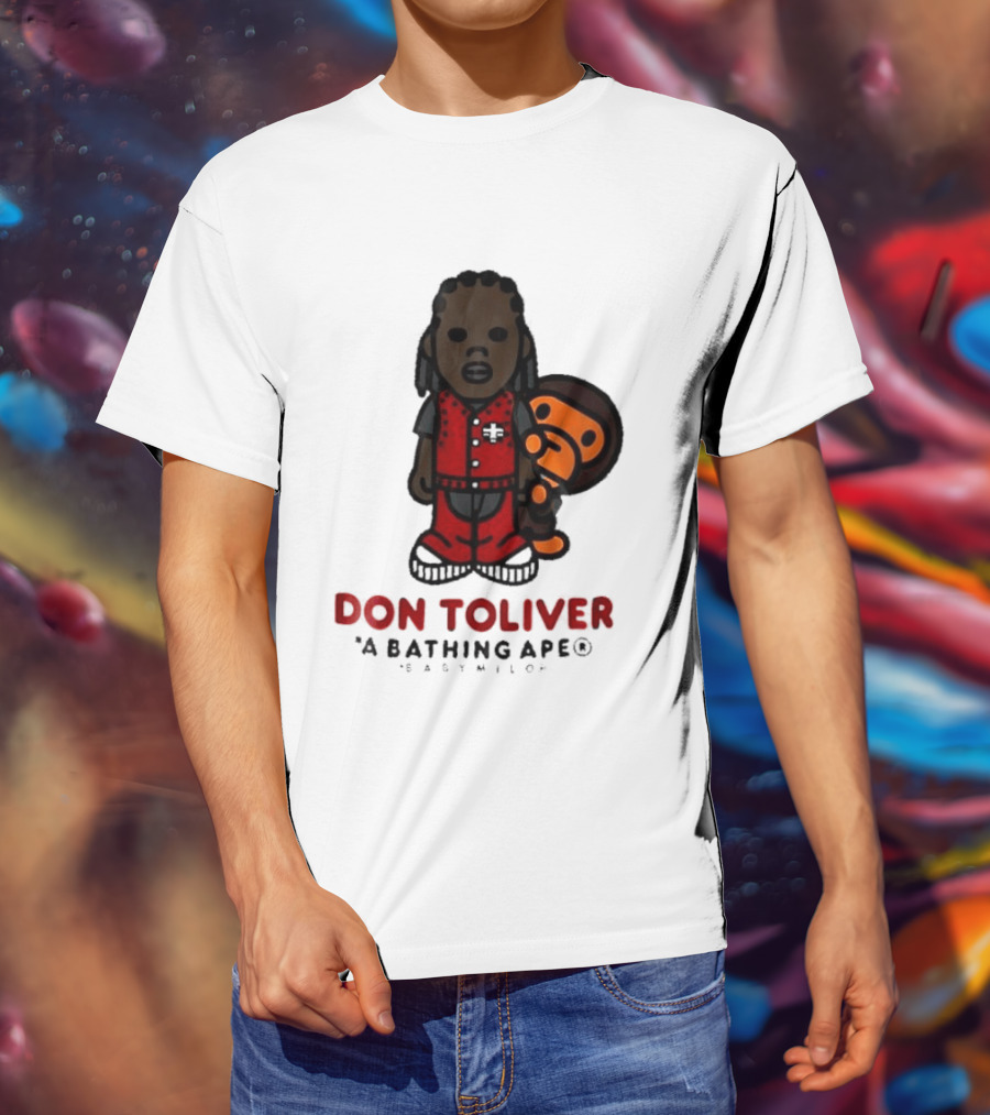 Don Toliver A Bathing Ape Baby Milo Collaboration T-Shirt