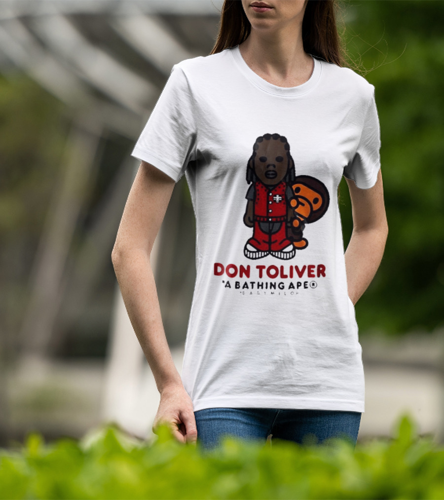 Don Toliver A Bathing Ape Baby Milo Collaboration T-Shirt
