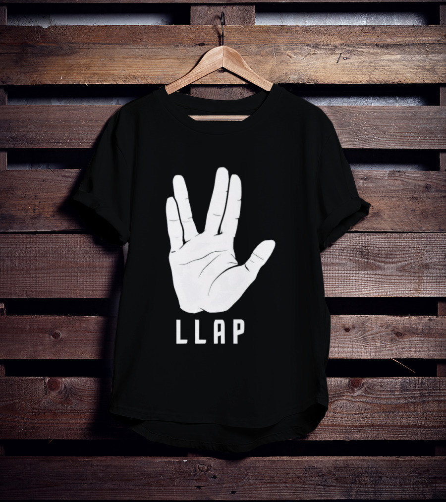 LLAP Vulcan Salute Hand T-Shirt