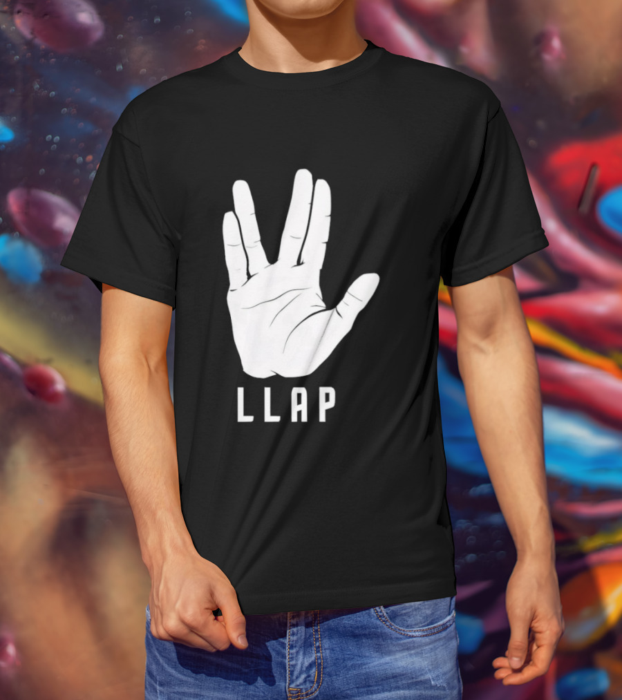 LLAP Vulcan Salute Hand T-Shirt