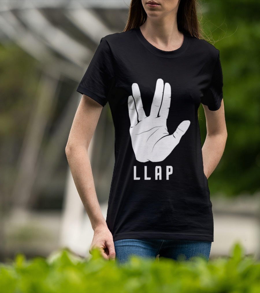 LLAP Vulcan Salute Hand T-Shirt