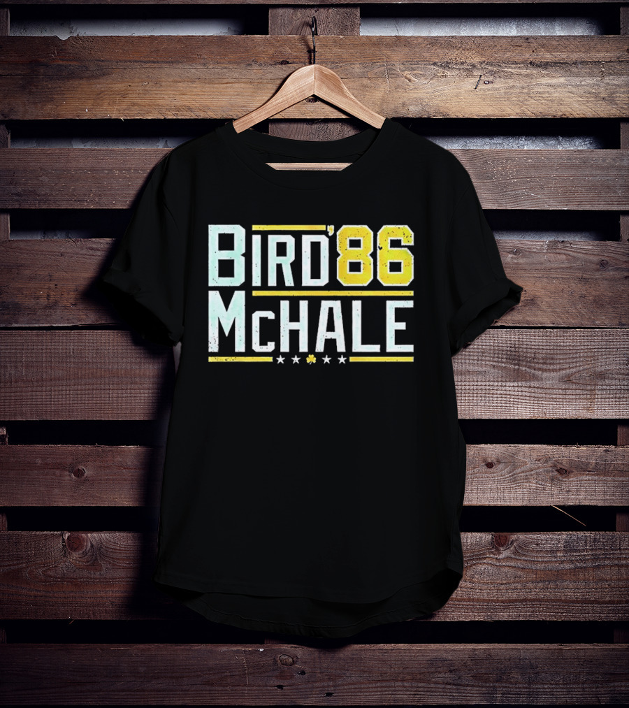 Bird '86 McHale Retro Basketball T-Shirt