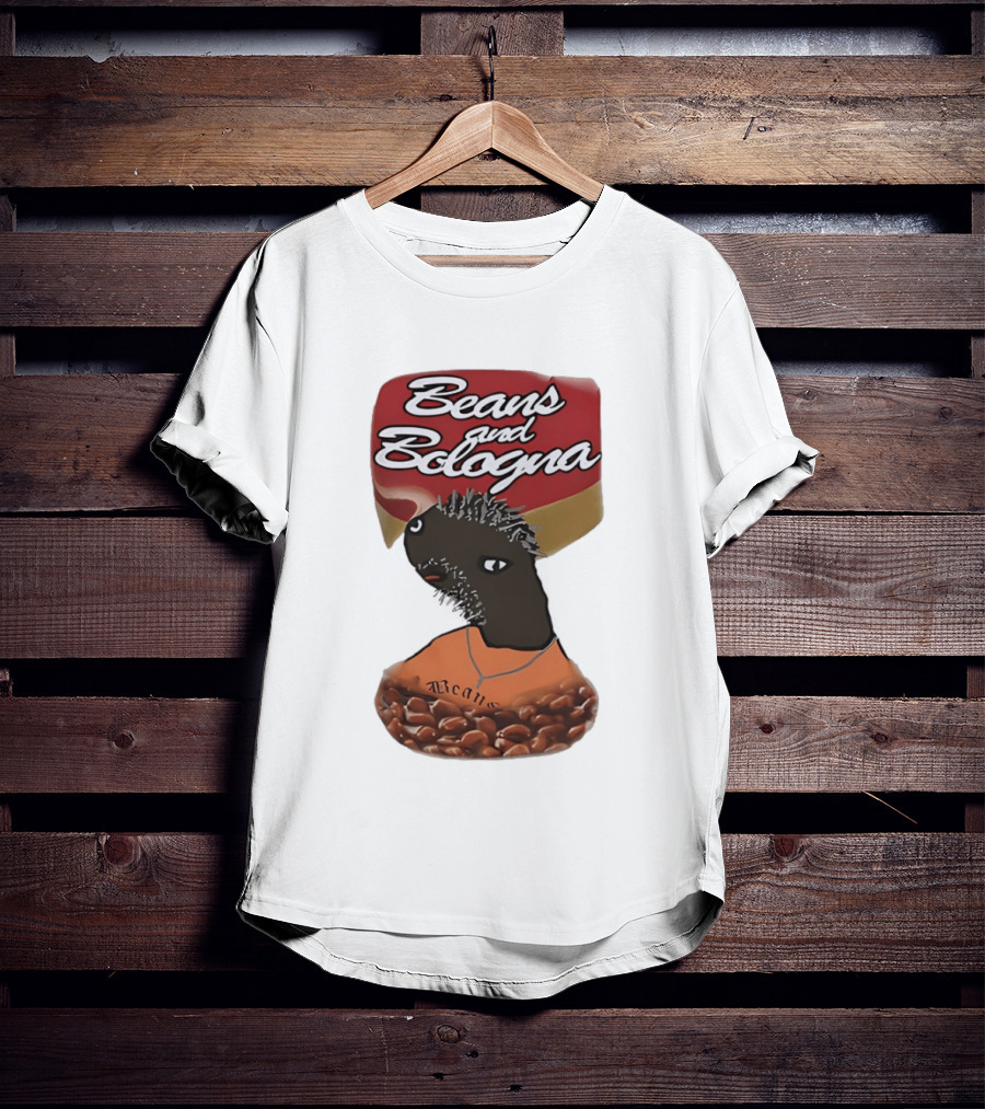 Beans And Bologna Can Head Character With Beans T-Shirt