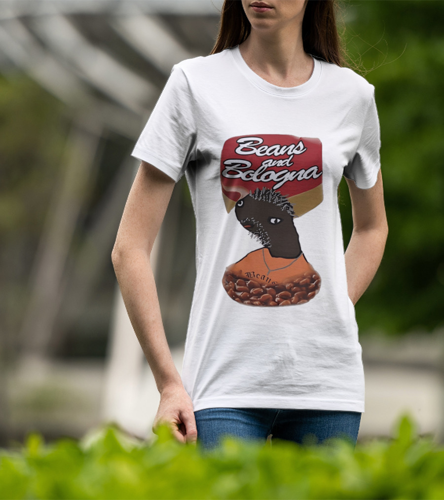 Beans And Bologna Can Head Character With Beans T-Shirt